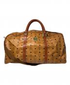 MCMエムシーエム）の古着「ボストンバッグ」｜ブラウン