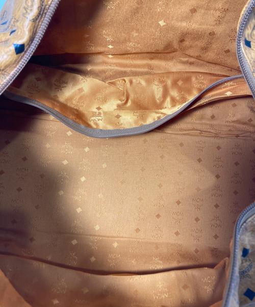 MCM（エムシーエム）MCM (エムシーエム) ボストンバッグ ブラウンの古着・服飾アイテム