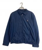 POLO RALPH LAURENポロ・ラルフローレン）の古着「スイングトップ」｜ネイビー