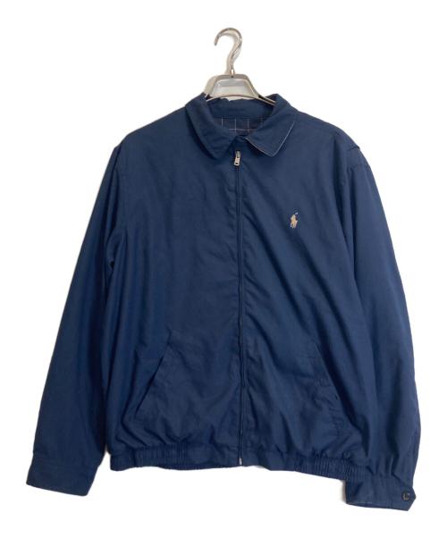 POLO RALPH LAUREN（ポロ・ラルフローレン）POLO RALPH LAUREN (ポロ・ラルフローレン) スイングトップ ネイビー サイズ:Lの古着・服飾アイテム