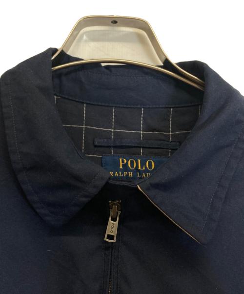 POLO RALPH LAUREN（ポロ・ラルフローレン）POLO RALPH LAUREN (ポロ・ラルフローレン) スイングトップ ネイビー サイズ:Lの古着・服飾アイテム