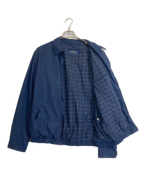 POLO RALPH LAUREN（ポロ・ラルフローレン）POLO RALPH LAUREN (ポロ・ラルフローレン) スイングトップ ネイビー サイズ:Lの古着・服飾アイテム