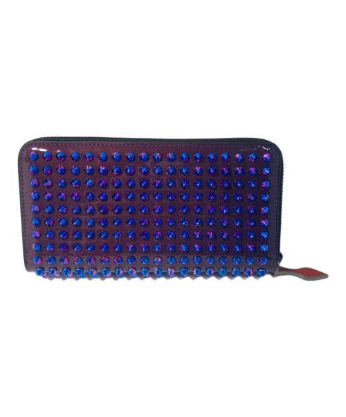 Christian Louboutin（クリスチャン・ルブタン）Christian Louboutin (クリスチャン・ルブタン) 長財布 パープルの古着・服飾アイテム