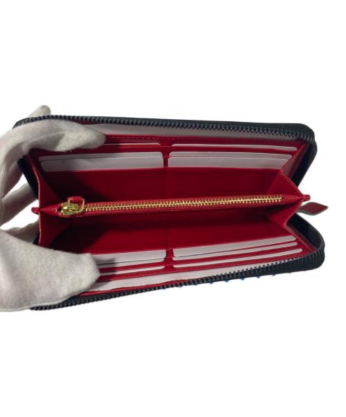 Christian Louboutin（クリスチャン・ルブタン）Christian Louboutin (クリスチャン・ルブタン) 長財布 パープルの古着・服飾アイテム