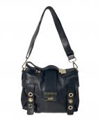 JIMMY CHOOジミーチュウ）の古着「ライリー2WAYバッグ」｜ブラック