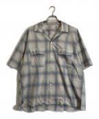 KAPTAIN SUNSHINEキャプテンサンシャイン）の古着「半袖シャツ」｜グレー