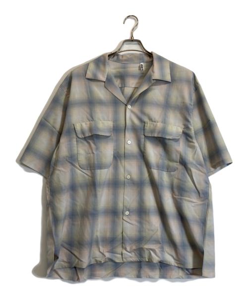 KAPTAIN SUNSHINE（キャプテンサンシャイン）KAPTAIN SUNSHINE (キャプテンサンシャイン) 半袖シャツ グレー サイズ:Mの古着・服飾アイテム