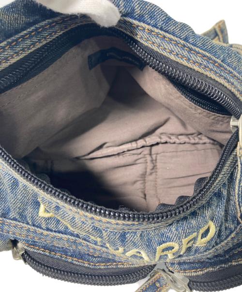 DSQUARED2（ディースクエアード）DSQUARED2 (ディースクエアード) ショルダーバッグ インディゴの古着・服飾アイテム
