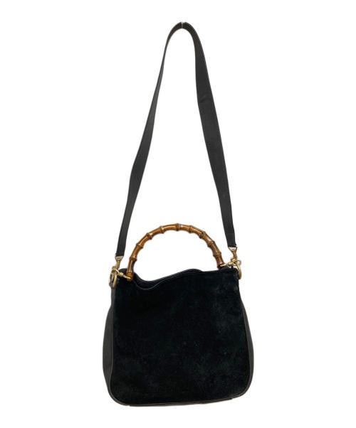 GUCCI（グッチ）GUCCI (グッチ) 2WAYバッグ　001・2058・1638・0 ブラックの古着・服飾アイテム