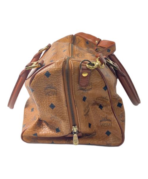 MCM（エムシーエム）MCM (エムシーエム) 2WAYボストンバッグ ブラウンの古着・服飾アイテム