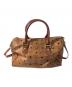 MCM (エムシーエム) 2WAYボストンバッグ ブラウン：15000円