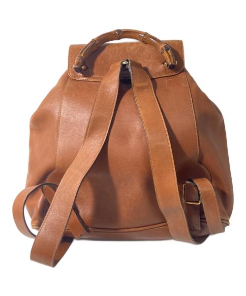 GUCCI（グッチ）GUCCI (グッチ) リュック ブラウンの古着・服飾アイテム