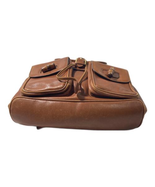 GUCCI（グッチ）GUCCI (グッチ) リュック ブラウンの古着・服飾アイテム