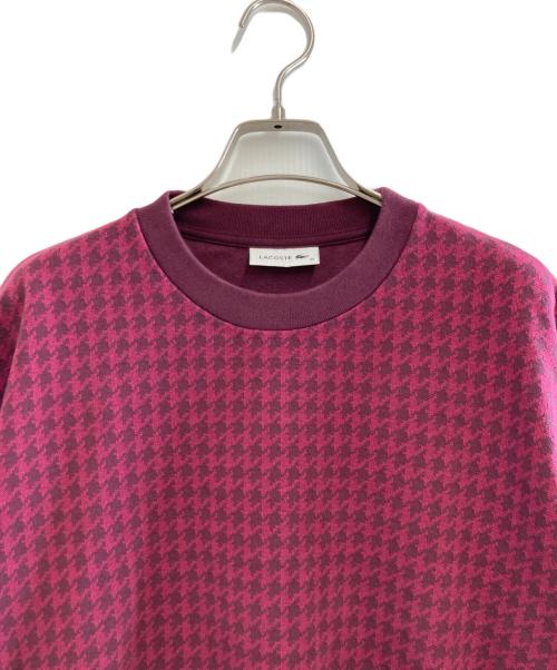 LACOSTE（ラコステ）LACOSTE (ラコステ) スウェット レッド サイズ:38の古着・服飾アイテム