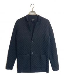 ARMANI EXCHANGE（アルマーニ エクスチェンジ）の古着「ニットジャケット」｜ブラック