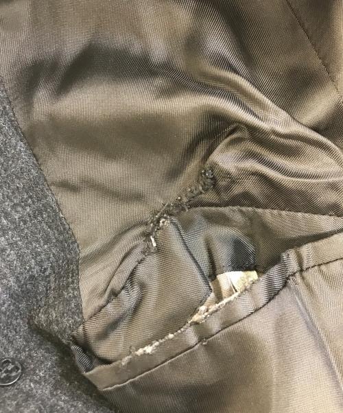 Alligator（アリゲーター）Alligator (アリゲーター) チェスターコート グレー サイズ:表記なしの古着・服飾アイテム