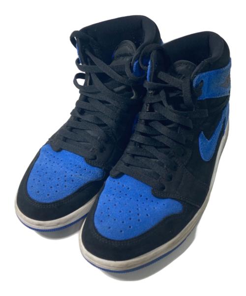 NIKE（ナイキ）NIKE (ナイキ) RETRO HIGH OG ブルー×ブラック サイズ:27の古着・服飾アイテム