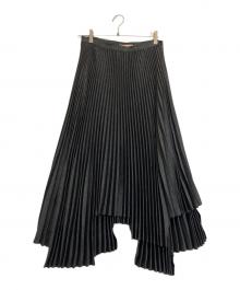 PLAN C（プランシー）の古着「プリーツスカート」｜グレー