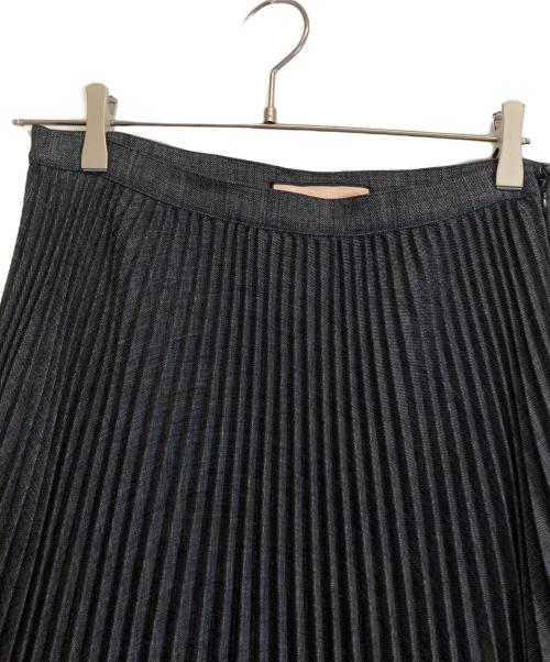 PLAN C（プランシー）Plan C (プランシー) プリーツスカート グレー サイズ:38の古着・服飾アイテム