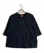 DIESELディーゼル）の古着「ロゴTシャツ」｜ブラック