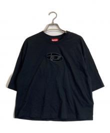 DIESEL（ディーゼル）の古着「ロゴTシャツ」｜ブラック