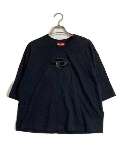 DIESEL（ディーゼル）DIESEL (ディーゼル) ロゴTシャツ ブラック サイズ:S 未使用品の古着・服飾アイテム