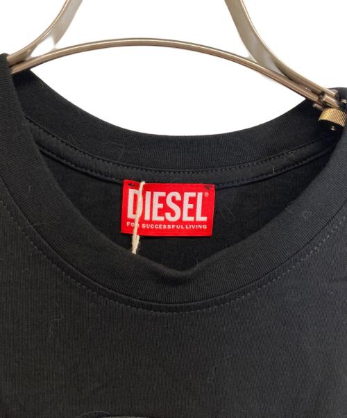 DIESEL（ディーゼル）DIESEL (ディーゼル) ロゴTシャツ ブラック サイズ:S 未使用品の古着・服飾アイテム