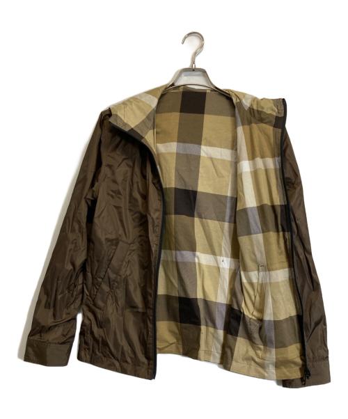 BLACK LABEL CRESTBRIDGE（ブラックレーベル クレストブリッジ）BLACK LABEL CRESTBRIDGE (ブラックレーベル クレストブリッジ) リバーシブルナイロンパーカー ブラウン サイズ:Mの古着・服飾アイテム