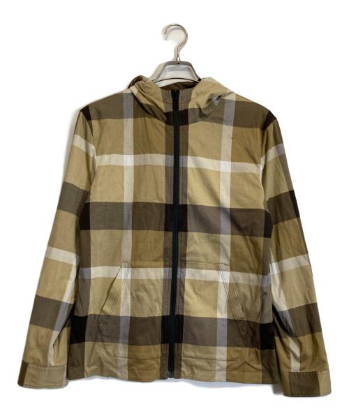 BLACK LABEL CRESTBRIDGE（ブラックレーベル クレストブリッジ）BLACK LABEL CRESTBRIDGE (ブラックレーベル クレストブリッジ) リバーシブルナイロンパーカー ブラウン サイズ:Mの古着・服飾アイテム