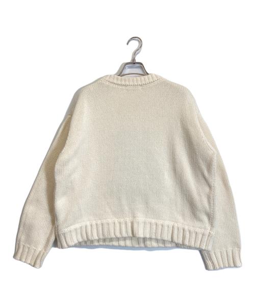 THE TOE（ザ・トゥー）THE TOE (ザ・トゥー) Schloss Holiday Dog Knit ベージュ サイズ:Sの古着・服飾アイテム