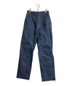 ebureエブール）の古着「リアクティブデニムパンツ」｜インディゴ