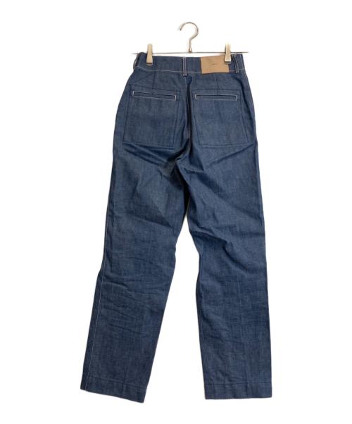ebure（エブール）EBURE (エブール) リアクティブデニムパンツ インディゴ サイズ:36の古着・服飾アイテム