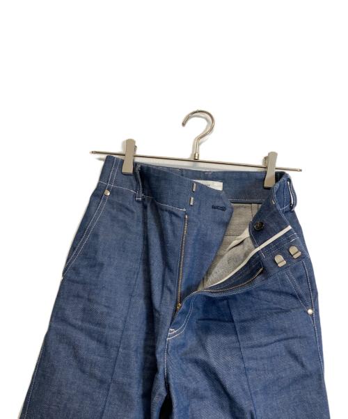 ebure（エブール）EBURE (エブール) リアクティブデニムパンツ インディゴ サイズ:36の古着・服飾アイテム