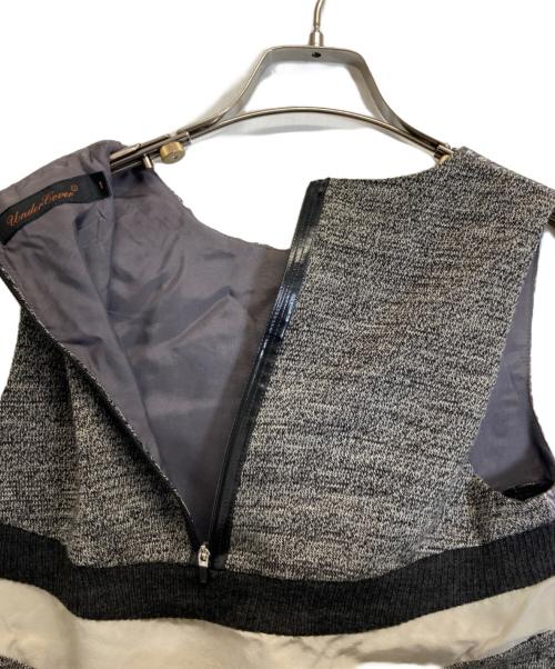 UNDERCOVER（アンダーカバー）UNDERCOVER (アンダーカバー) ニットベスト グレー サイズ:Sの古着・服飾アイテム