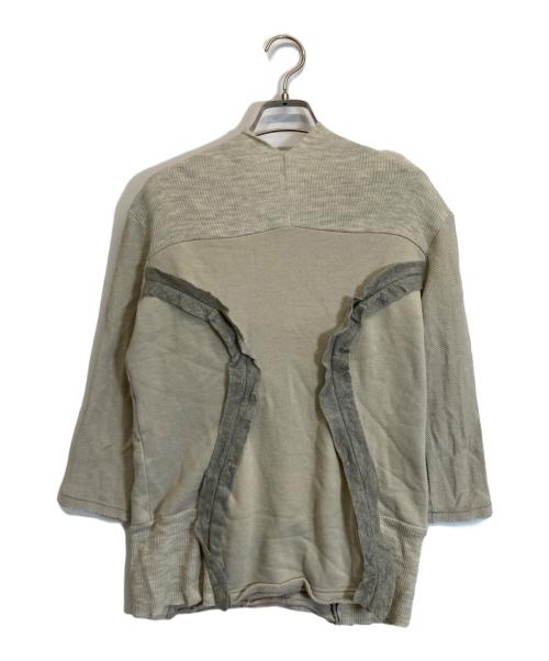 UNDERCOVER（アンダーカバー）UNDERCOVER (アンダーカバー) ファー付きカットソー グレー サイズ:Sの古着・服飾アイテム