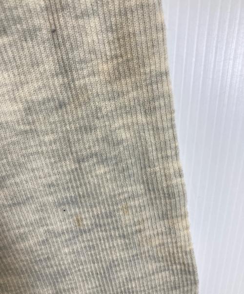 UNDERCOVER（アンダーカバー）UNDERCOVER (アンダーカバー) ファー付きカットソー グレー サイズ:Sの古着・服飾アイテム