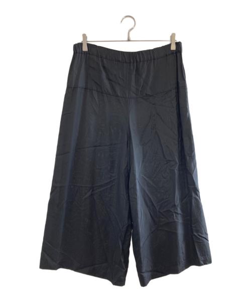 ROBE DE CHAMBRE COMME DES GARCONS（ローブドシャンブル コムデギャルソン）ROBE DE CHAMBRE COMME DES GARCONS (ローブドシャンブル コムデギャルソン) シースルーガウチョパンツ ブラック サイズ:Lの古着・服飾アイテム