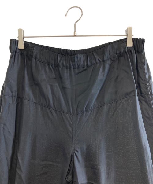 ROBE DE CHAMBRE COMME DES GARCONS（ローブドシャンブル コムデギャルソン）ROBE DE CHAMBRE COMME DES GARCONS (ローブドシャンブル コムデギャルソン) シースルーガウチョパンツ ブラック サイズ:Lの古着・服飾アイテム