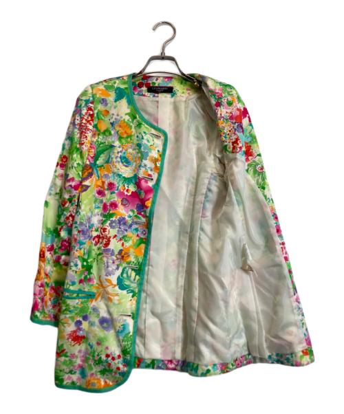 LEONARD（レオナール）LEONARD (レオナール) コート グリーン サイズ:11A Rの古着・服飾アイテム