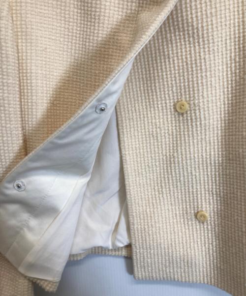 FENDI（フェンディ）FENDI (フェンディ) ノーカラージャケット ホワイト サイズ:Lの古着・服飾アイテム