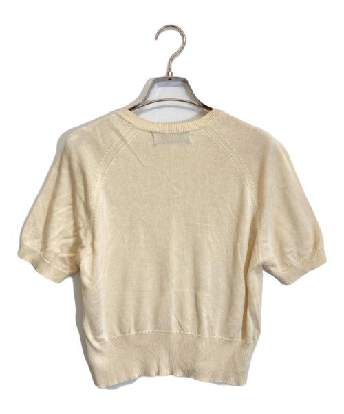 tricot COMME des GARCONS（トリココムデギャルソン）tricot COMME des GARCONS (トリココムデギャルソン) 半袖シルクニット ベージュ サイズ:-の古着・服飾アイテム