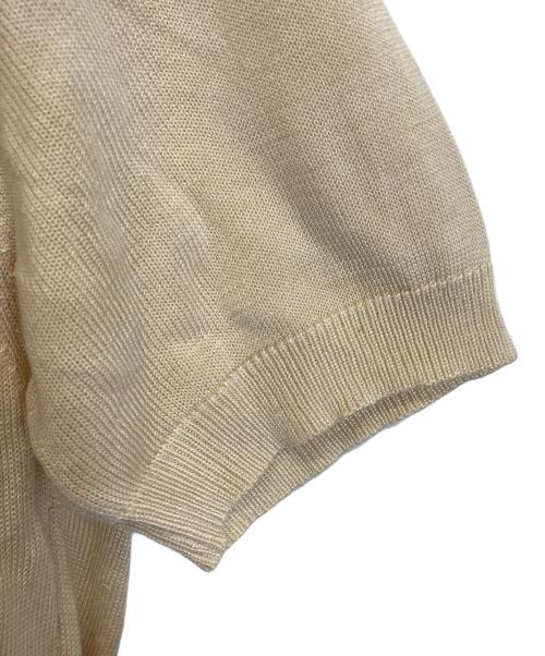 tricot COMME des GARCONS（トリココムデギャルソン）tricot COMME des GARCONS (トリココムデギャルソン) 半袖シルクニット ベージュ サイズ:-の古着・服飾アイテム