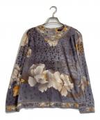 LEONARDレオナール）の古着「ウールシルクカットソー」｜グレー