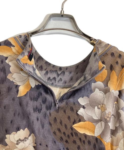 LEONARD（レオナール）LEONARD (レオナール) ウールシルクカットソー グレー サイズ:Lの古着・服飾アイテム