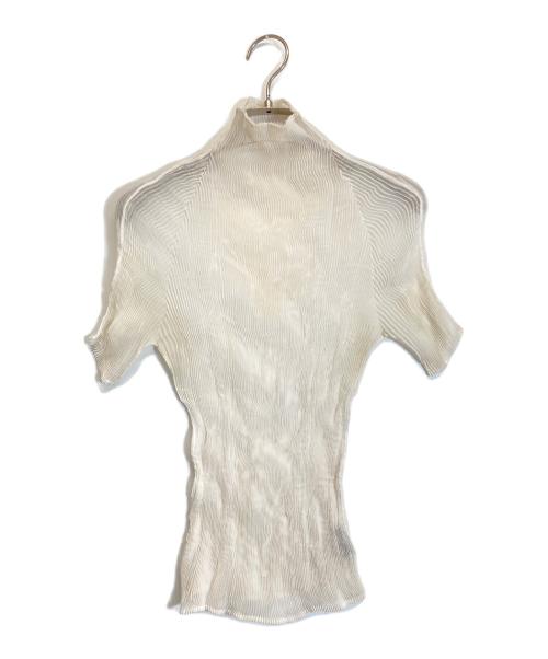ISSEY MIYAKE FETE（イッセイミヤケフェット）ISSEY MIYAKE FETE (イッセイミヤケフェット) カットソー ホワイト サイズ:-の古着・服飾アイテム