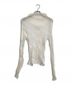 ISSEY MIYAKEイッセイミヤケ）の古着「プリーツカットソー」｜ホワイト