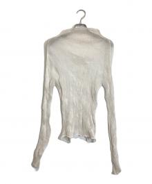 ISSEY MIYAKE（イッセイミヤケ）の古着「プリーツカットソー」｜ホワイト