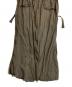 中古・古着 goa (ゴア) ミリタリーリネン混スカート グリーン サイズ:FREE：10000円