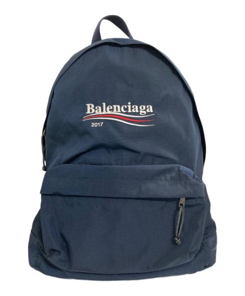 BALENCIAGA（バレンシアガ）BALENCIAGA (バレンシアガ) エクスプローラー バックパック ネイビーの古着・服飾アイテム
