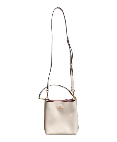 COACH（コーチ）COACH (コーチ) モリ―バケットバッグ アイボリーの古着・服飾アイテム
